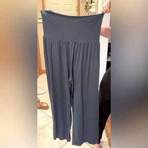 Athleta Blue Wide Leg Pants Super Soft!